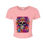 Ladies Micro Ribbed Baby Teecalavera Clothing